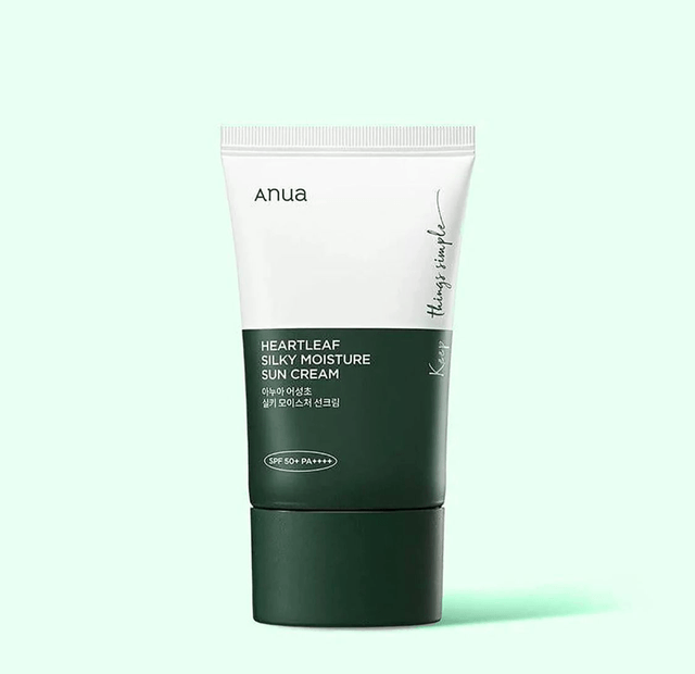 Anua Silky Moisture Sun Cream SPF 50 P++++